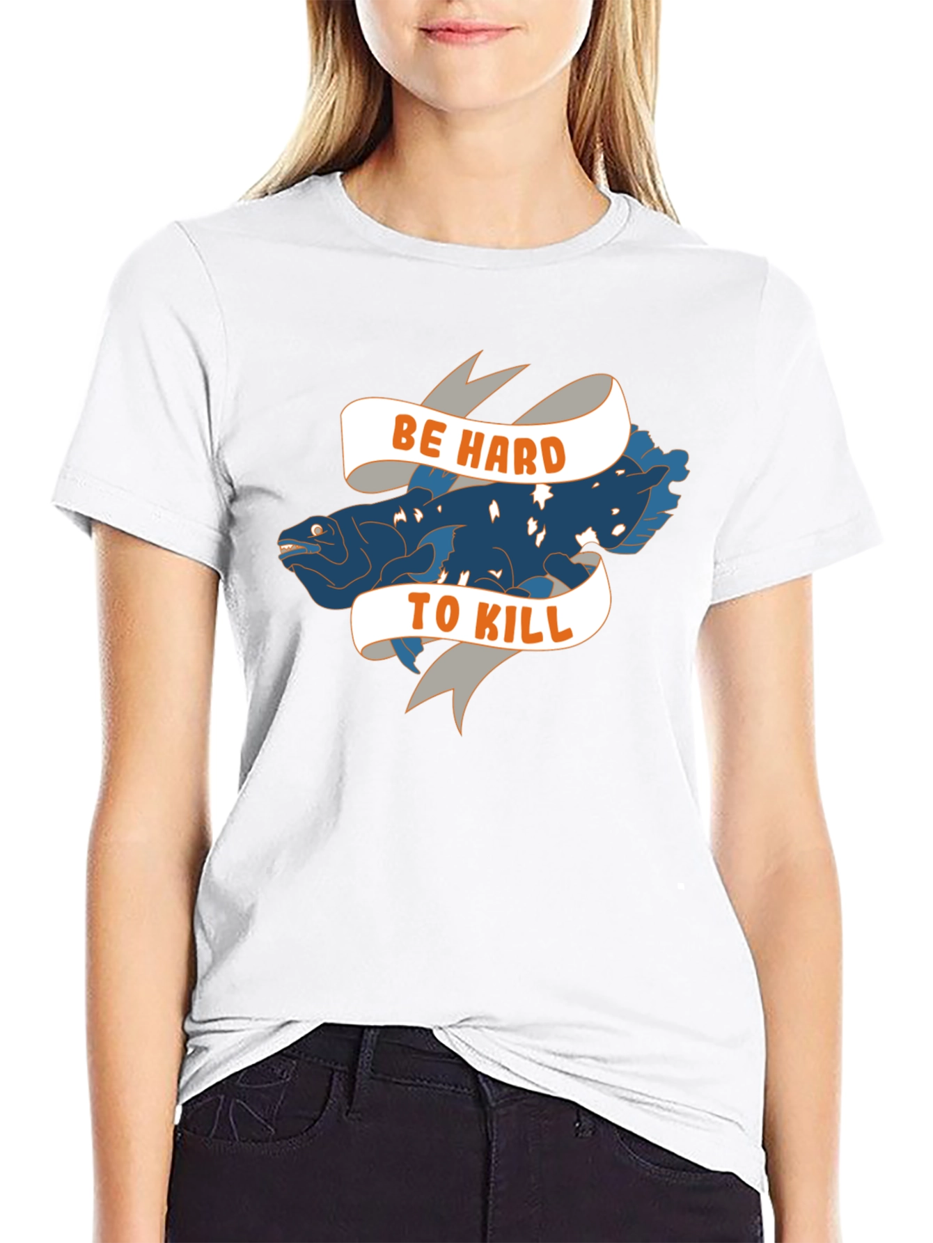 Be Hard to Kill Tee - Coelacanth T-Shirt