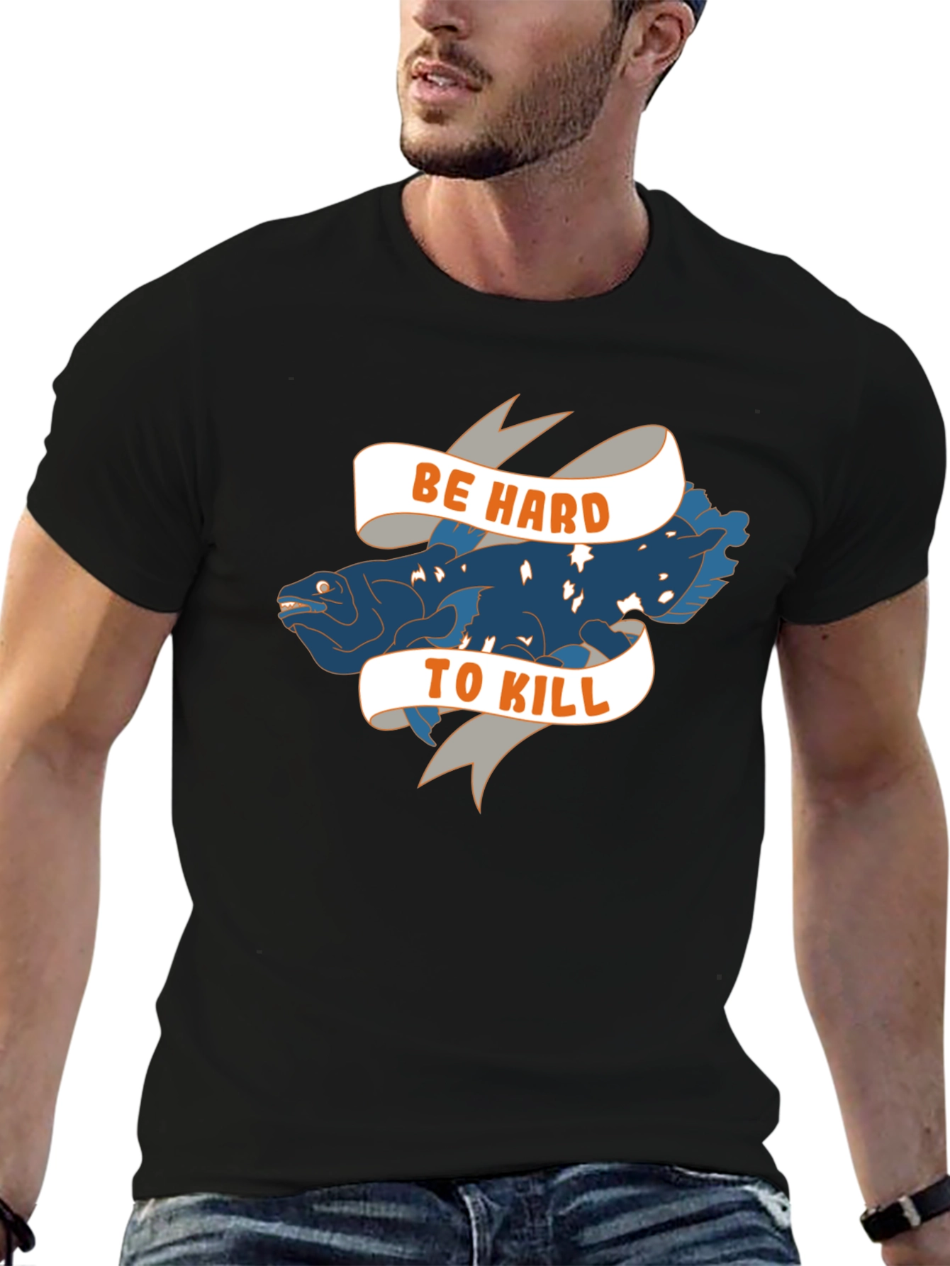 Be Hard to Kill Tee - Coelacanth T-Shirt