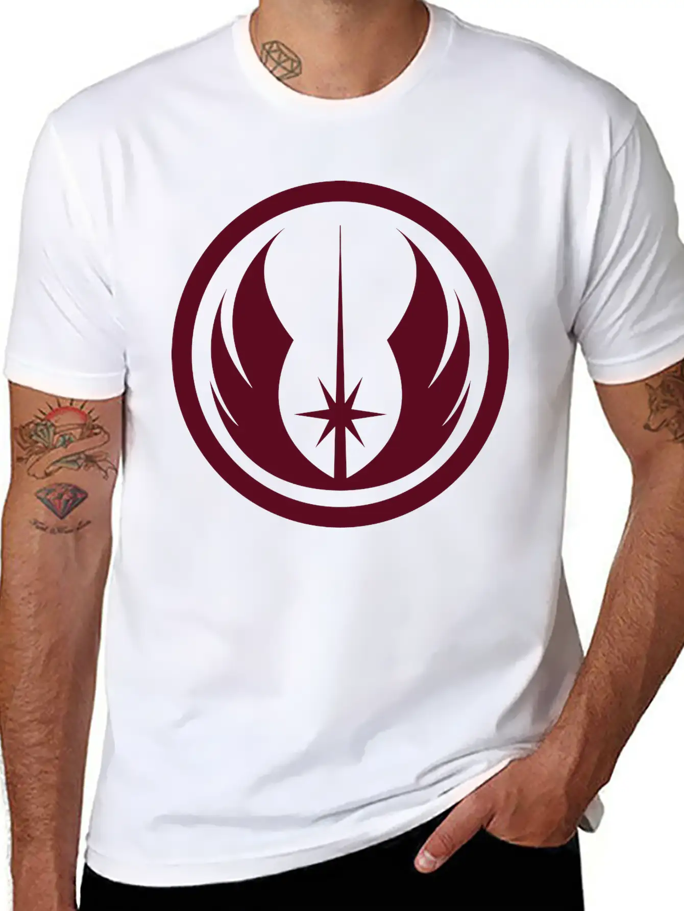 Jedi Breathable Graphic T-Shirt – Perfect For Casual Days