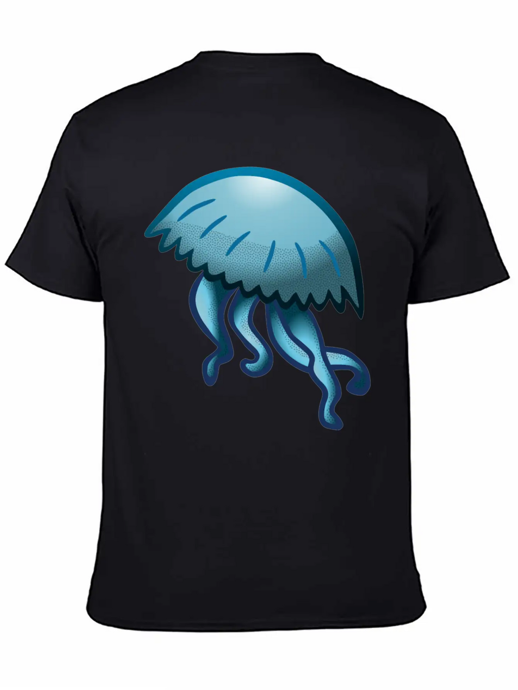 Jellyfish Coloured Unisex Casual T-Shirt – Clean Design For Daily Comfort