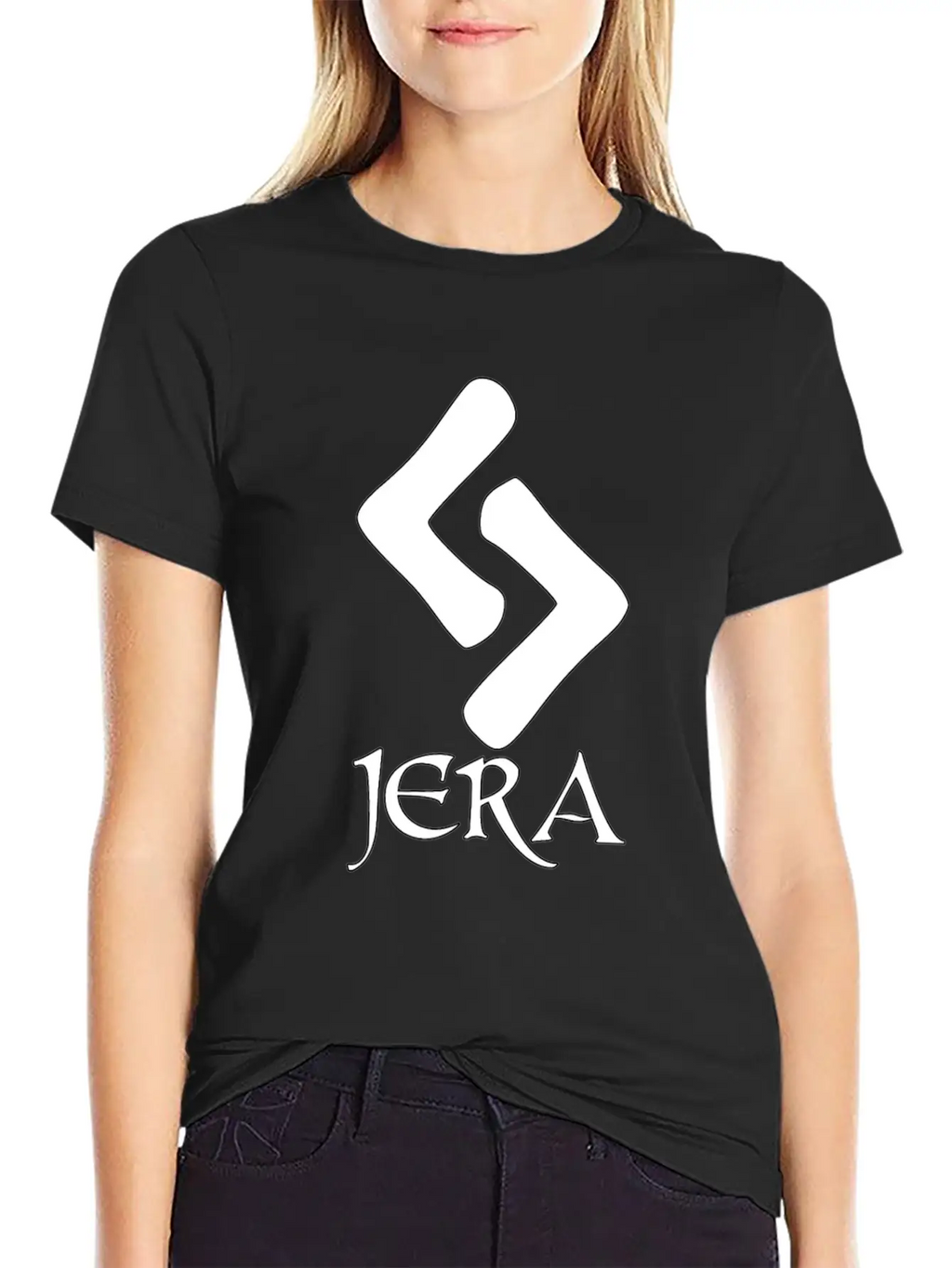 Jera Rune Protection Rune Magical Powers Casual Graphic T-Shirt – Simple And Comfortable Daily Wear