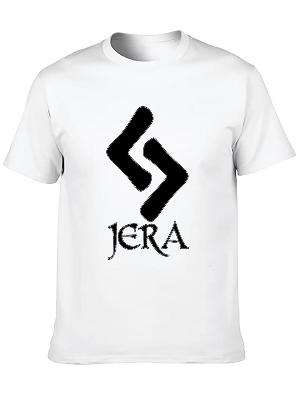 Jera Rune Protection Rune Magical Powers Casual Graphic T-Shirt – Simple And Comfortable Daily Wear