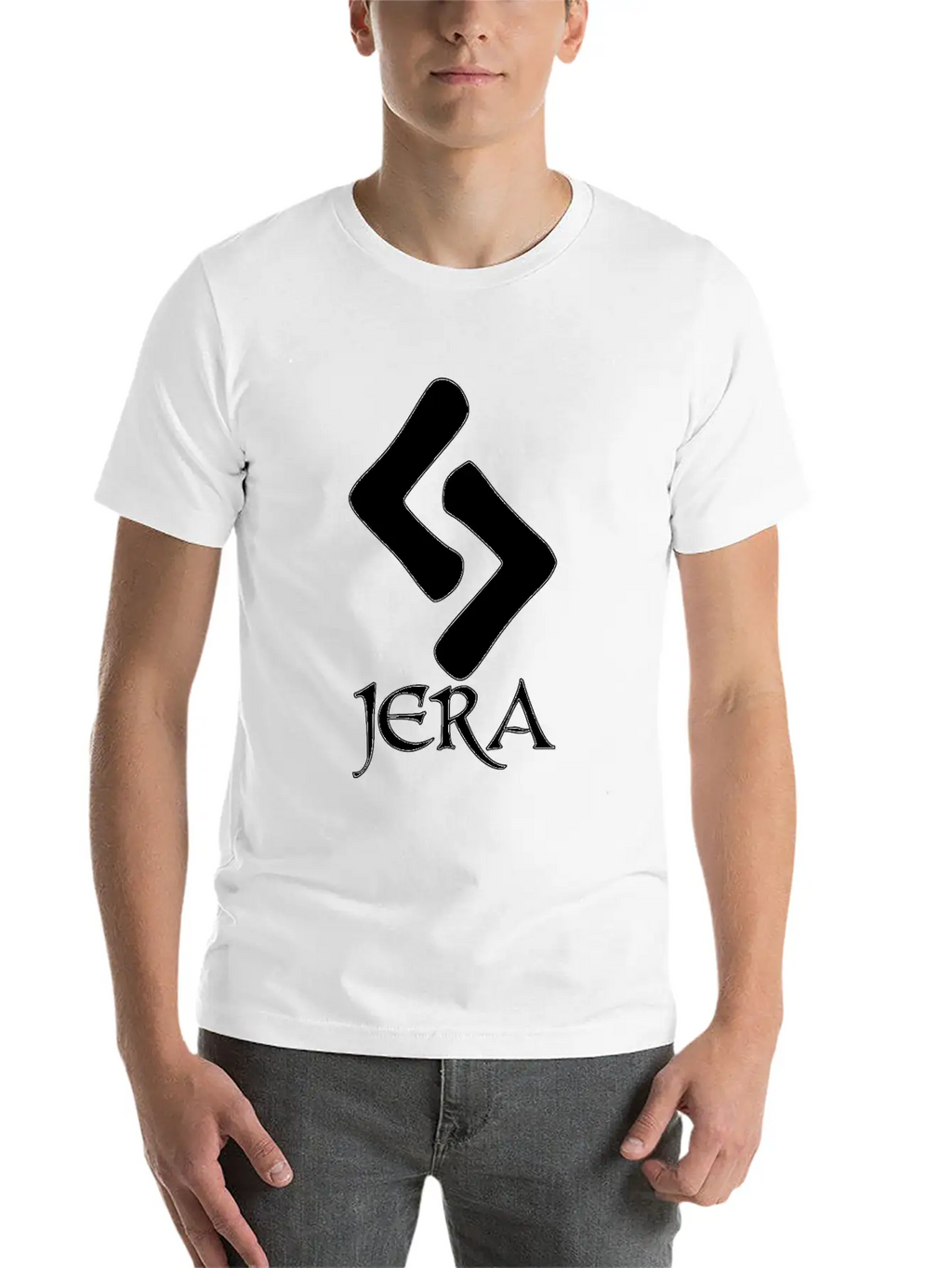 Jera Rune Protection Rune Magical Powers Casual Graphic T-Shirt – Simple And Comfortable Daily Wear