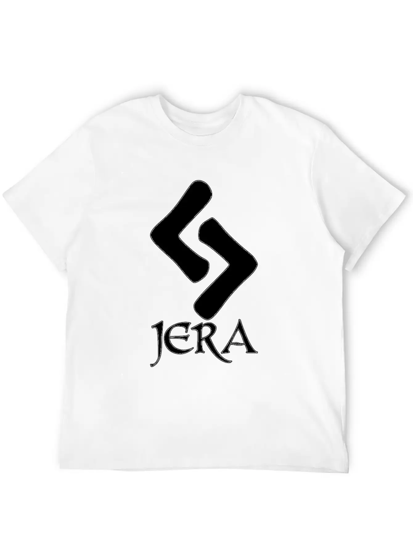 Jera Rune Protection Rune Magical Powers Casual Graphic T-Shirt – Simple And Comfortable Daily Wear