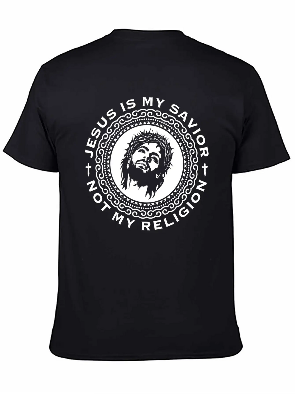 Jesus Christianity Prayer Bible Verse John Unisex Short Sleeve Soft Cotton T-Shirt – Casual Everyday Wear