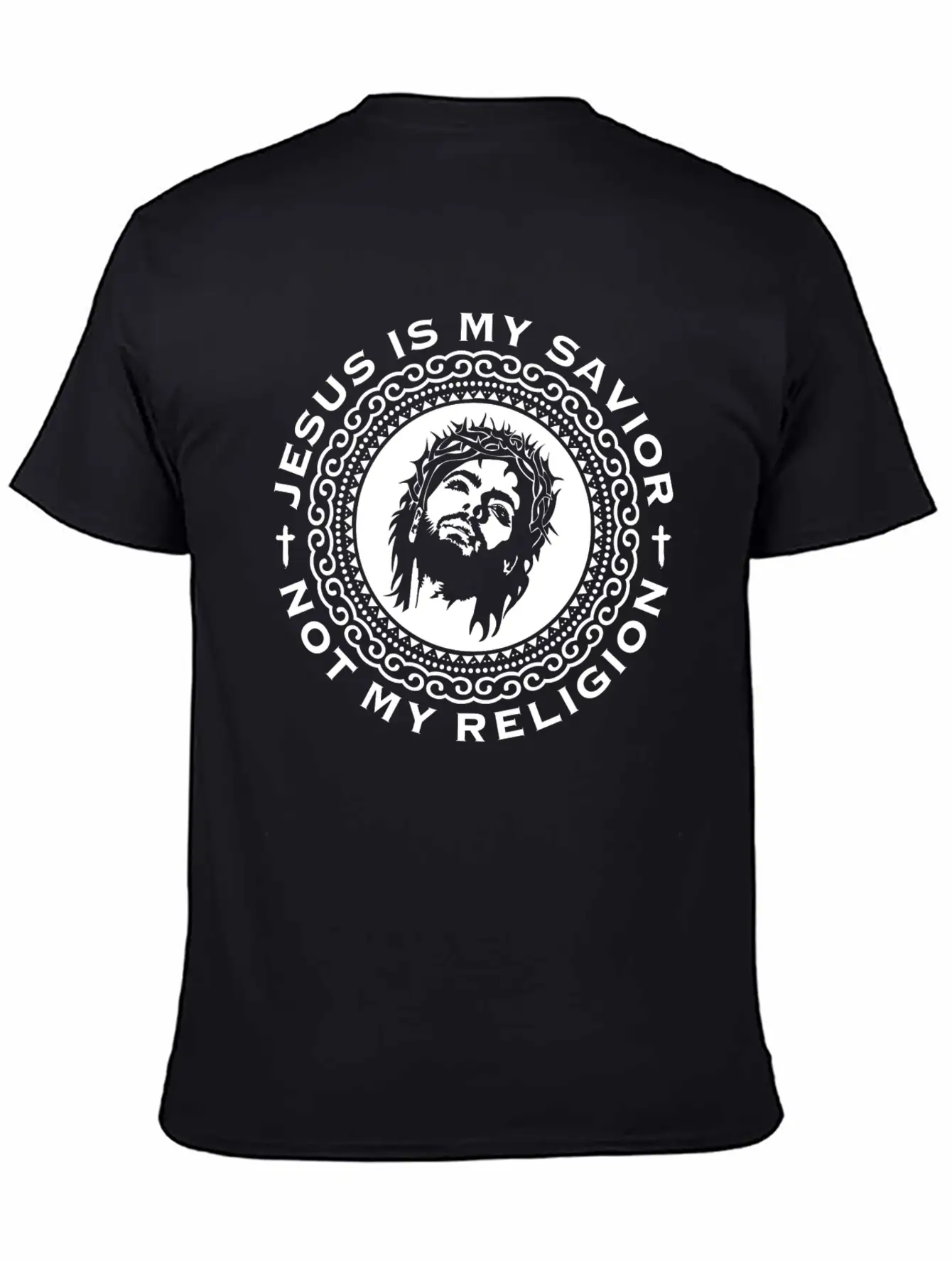 Jesus Christianity Prayer Bible Verse John Unisex Short Sleeve Soft Cotton T-Shirt – Casual Everyday Wear