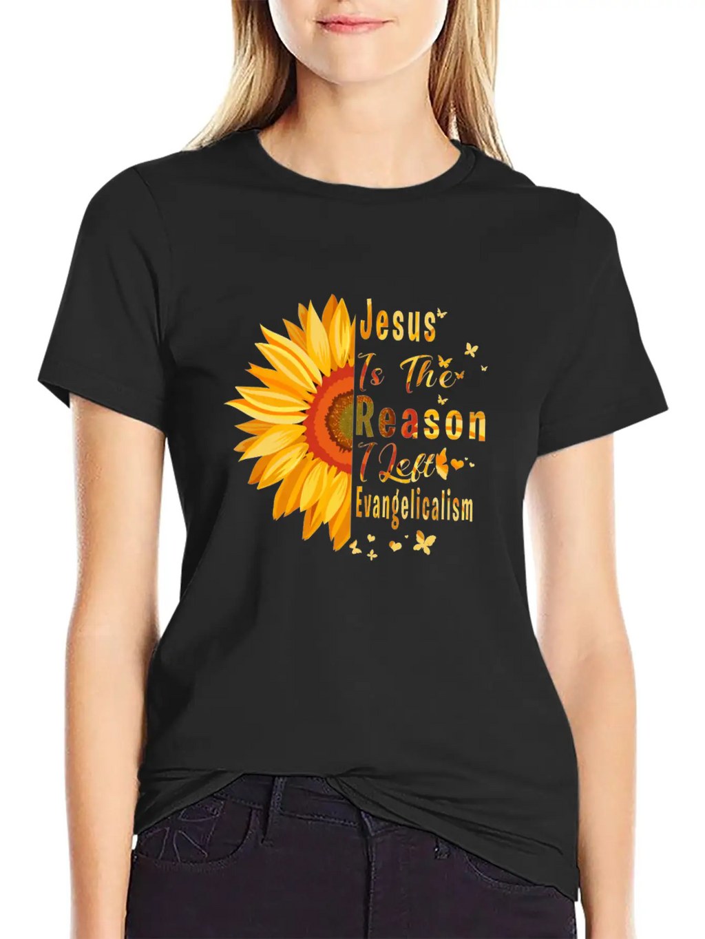 Jesus Is The Reason I Left Evangelicalism Stylish Everyday T-Shirt – Unisex Basic Cotton Tee