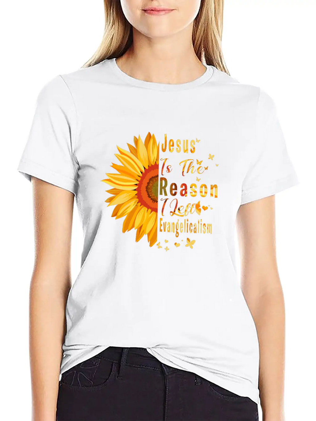 Jesus Is The Reason I Left Evangelicalism Stylish Everyday T-Shirt – Unisex Basic Cotton Tee