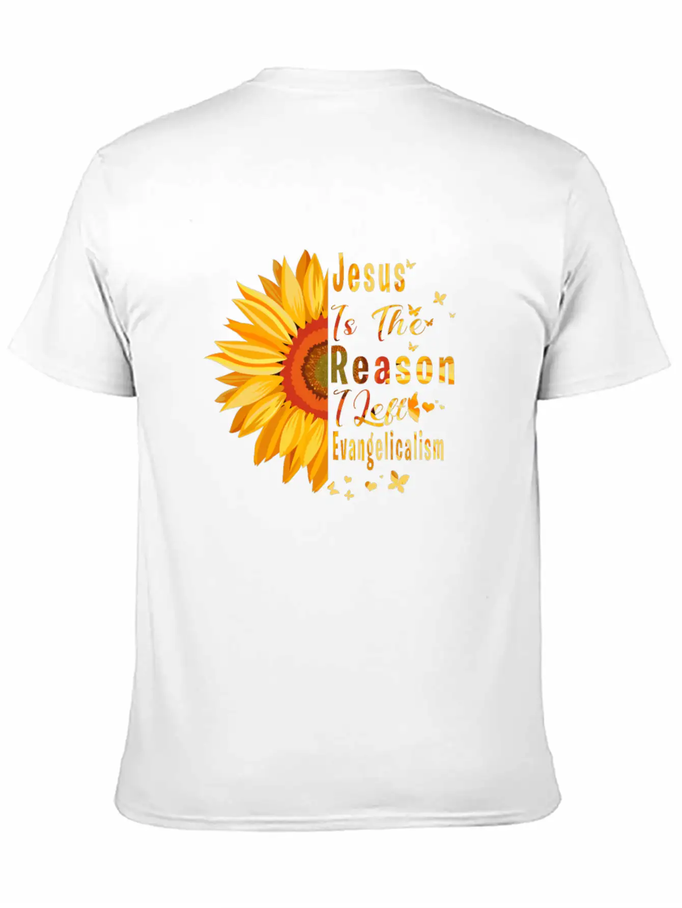 Jesus Is The Reason I Left Evangelicalism Stylish Everyday T-Shirt – Unisex Basic Cotton Tee