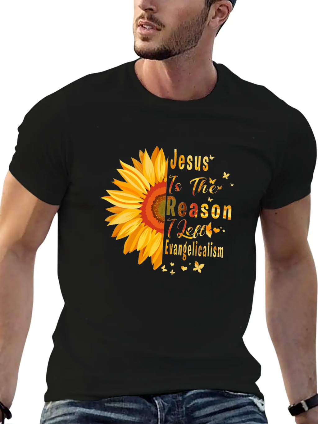 Jesus Is The Reason I Left Evangelicalism Stylish Everyday T-Shirt – Unisex Basic Cotton Tee