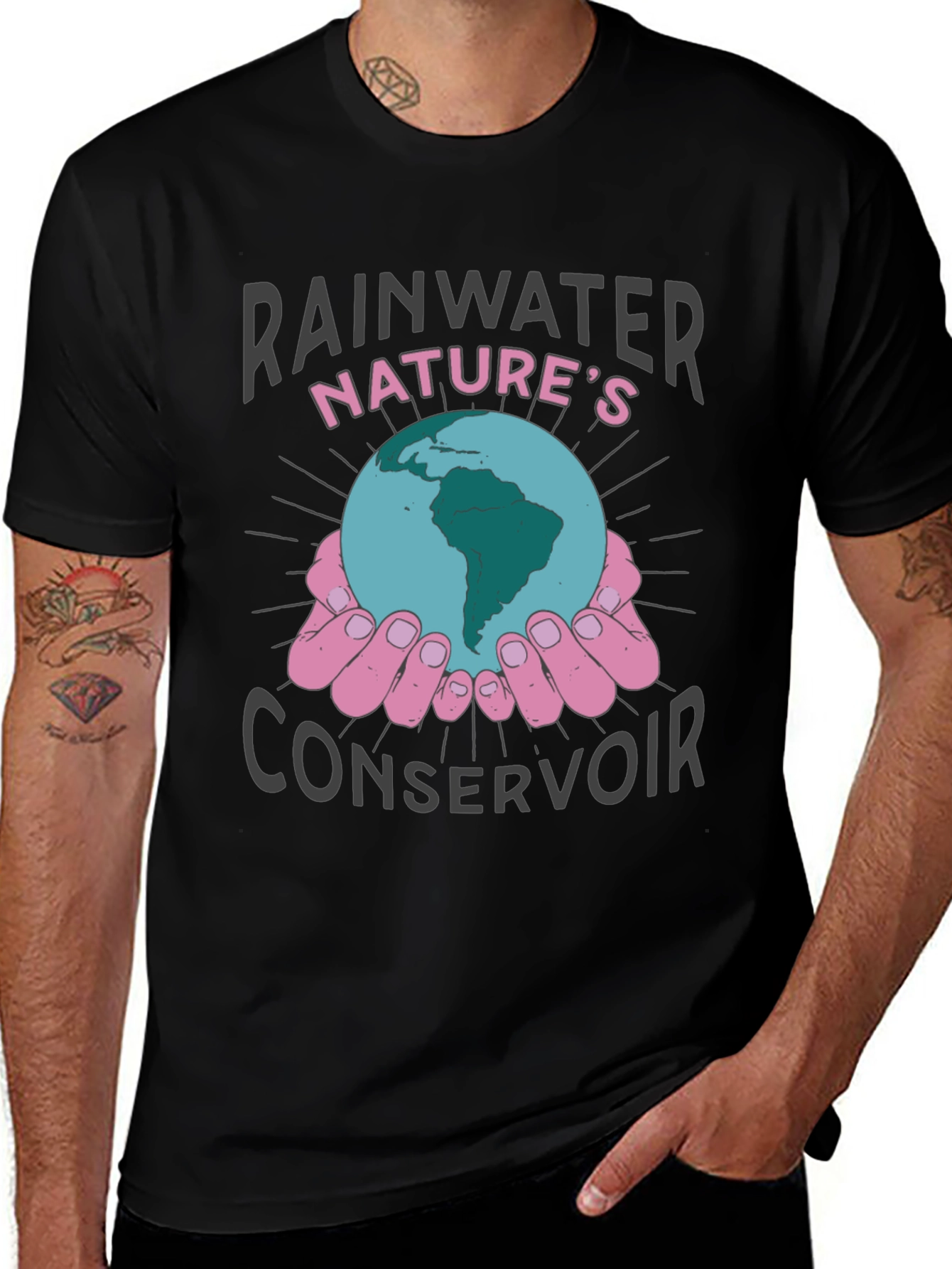 Rainwater Natures Conservoir Graphic T-Shirt