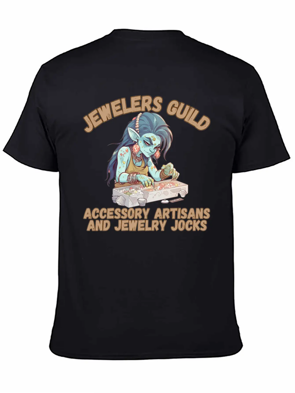 Jewelers Guild, Jewelry Jocks Unisex Short Sleeve Soft Cotton T-Shirt – Casual Everyday Wear