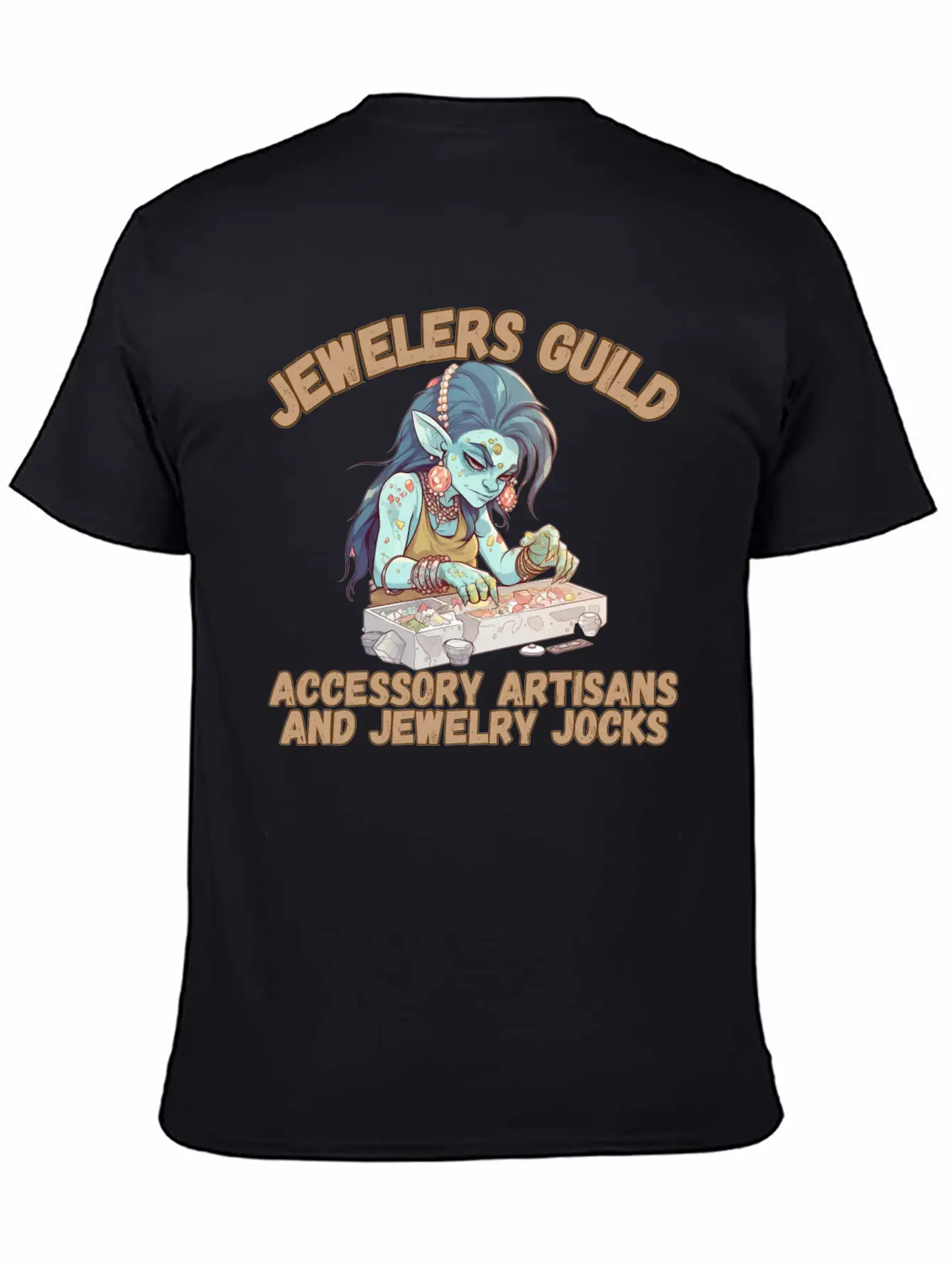 Jewelers Guild, Jewelry Jocks Unisex Short Sleeve Soft Cotton T-Shirt – Casual Everyday Wear