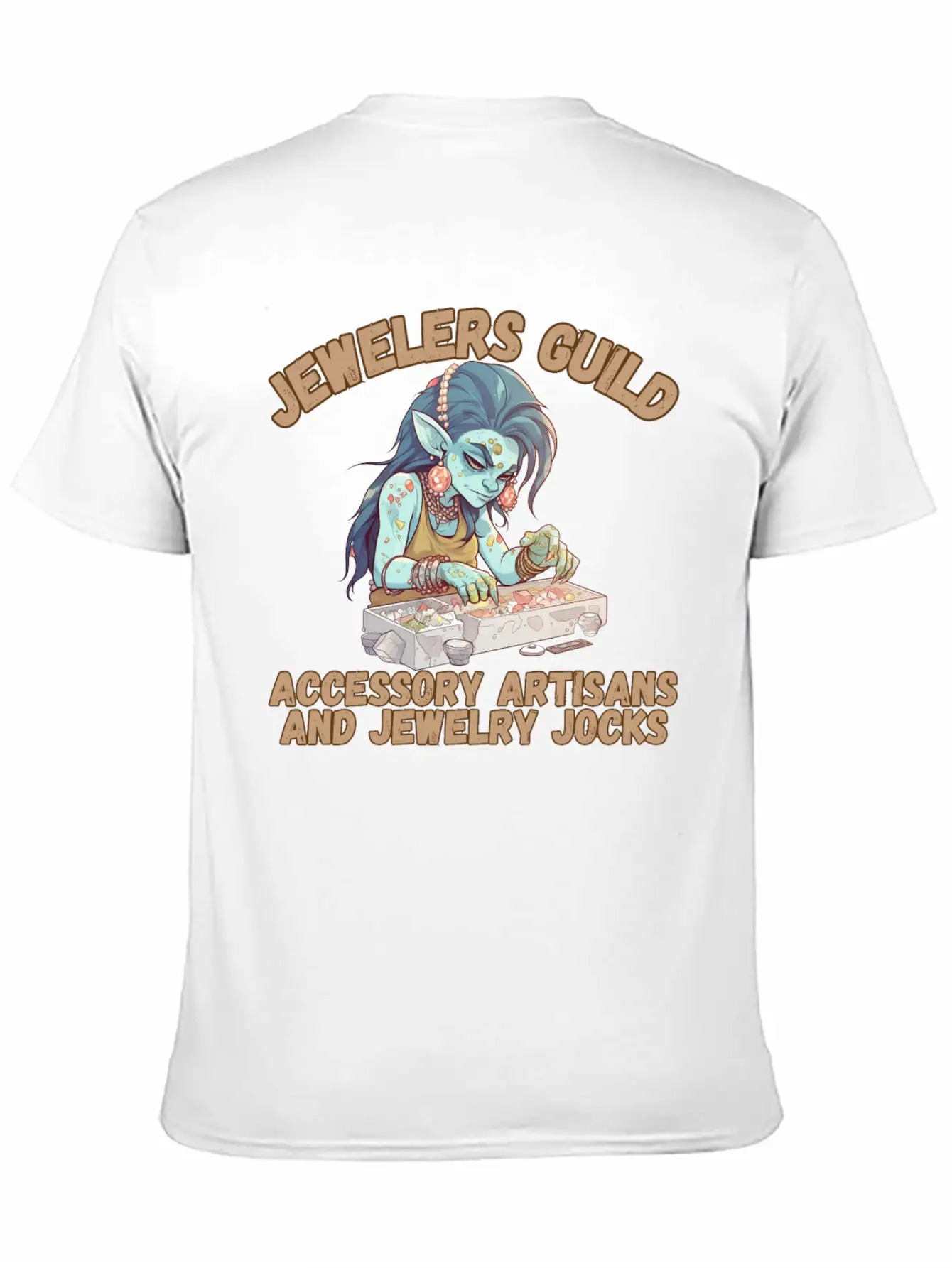 Jewelers Guild, Jewelry Jocks Unisex Short Sleeve Soft Cotton T-Shirt – Casual Everyday Wear