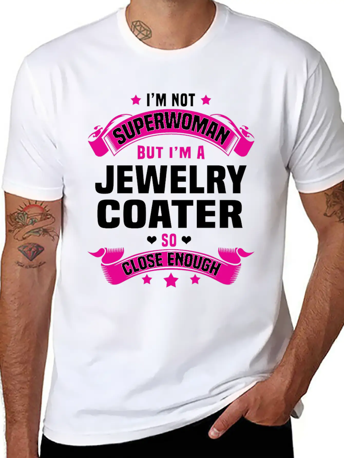 Jewelry Coater Unisex Casual T-Shirt – Clean Design For Daily Comfort