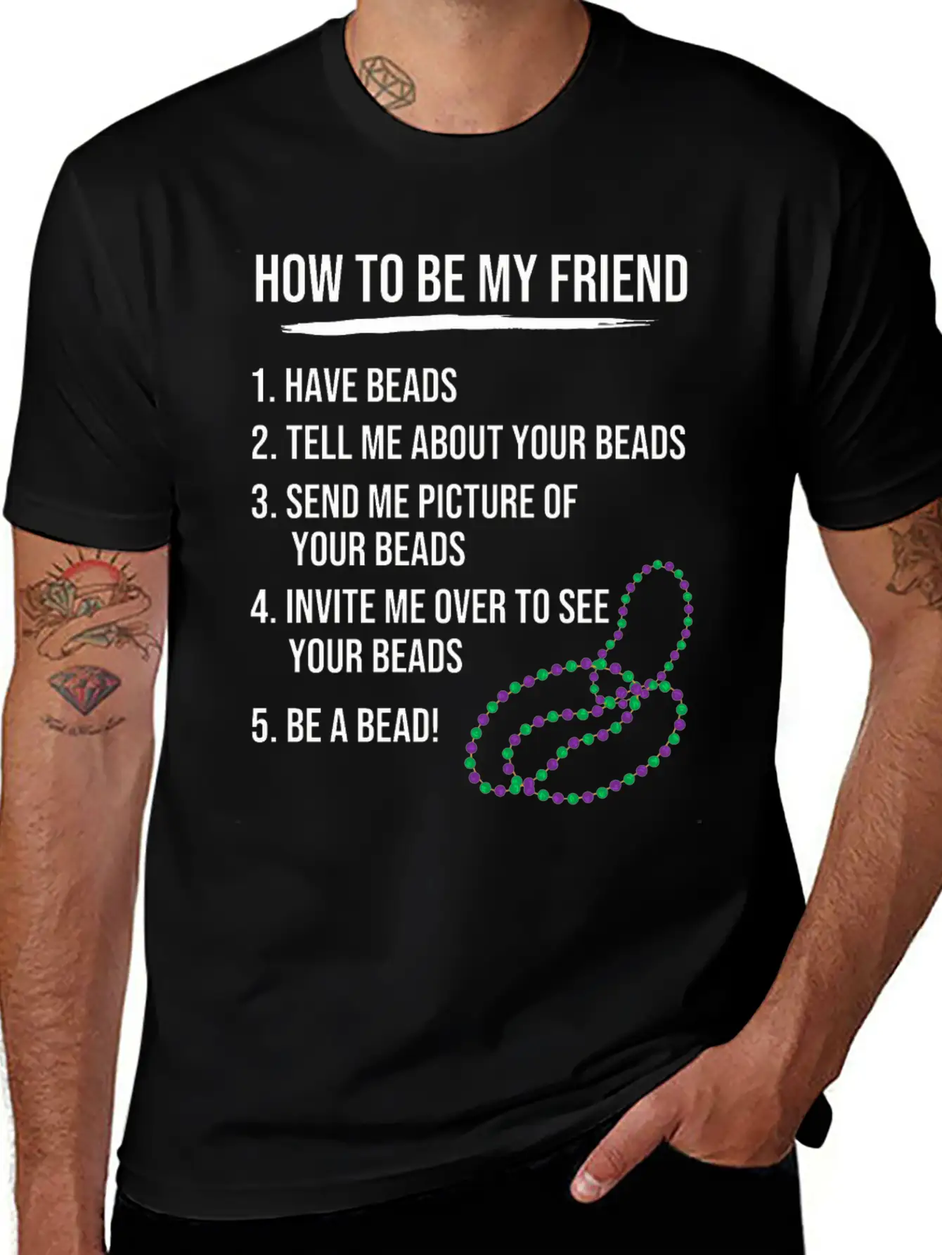 Jewelry Maker Beady Beads Beadwork Beading Classic Fit Graphic Tee For Daily Comfort – Unisex Cotton Shirt