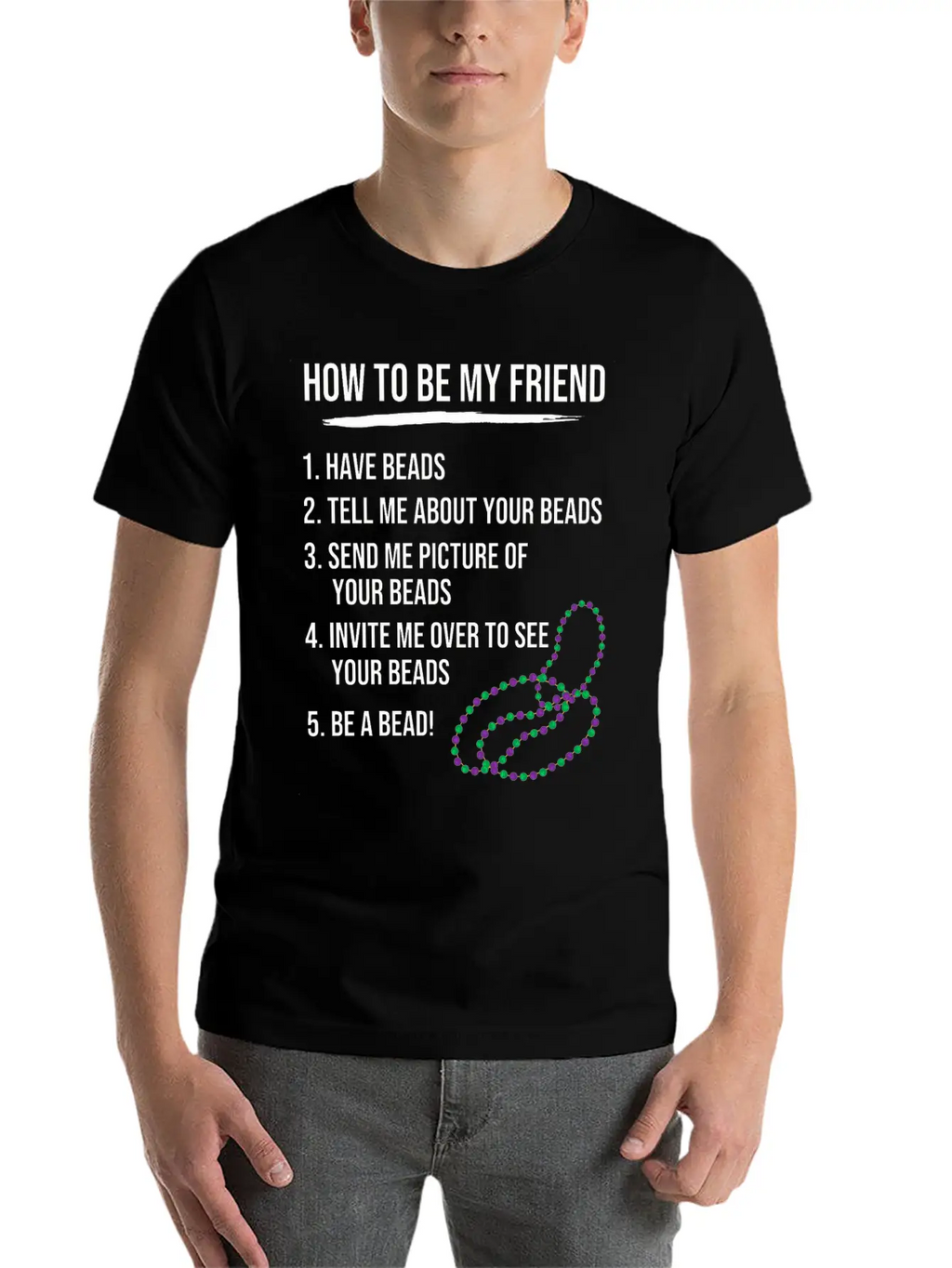 Jewelry Maker Beady Beads Beadwork Beading Classic Fit Graphic Tee For Daily Comfort – Unisex Cotton Shirt