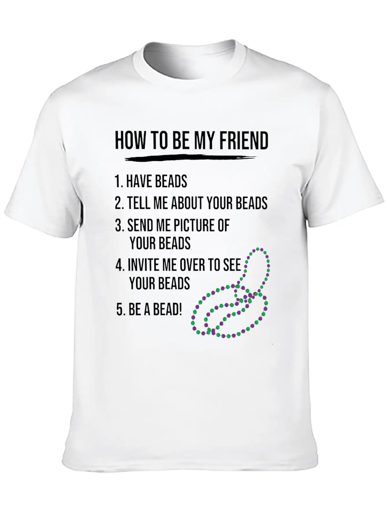 Jewelry Maker Beady Beads Beadwork Beading Classic Fit Graphic Tee For Daily Comfort – Unisex Cotton Shirt