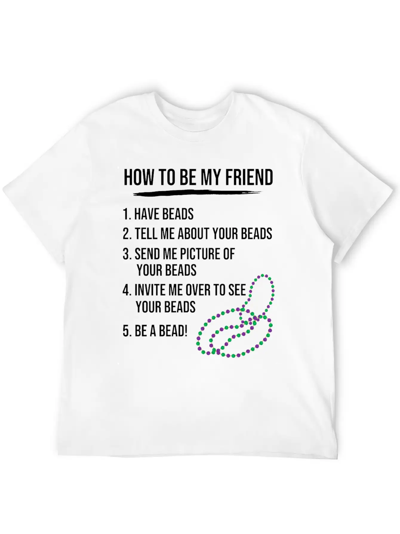 Jewelry Maker Beady Beads Beadwork Beading Classic Fit Graphic Tee For Daily Comfort – Unisex Cotton Shirt