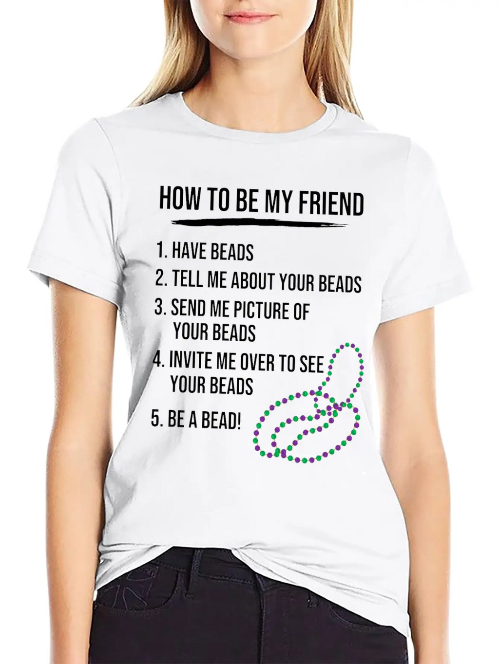 Jewelry Maker Beady Beads Beadwork Beading Classic Fit Graphic Tee For Daily Comfort – Unisex Cotton Shirt
