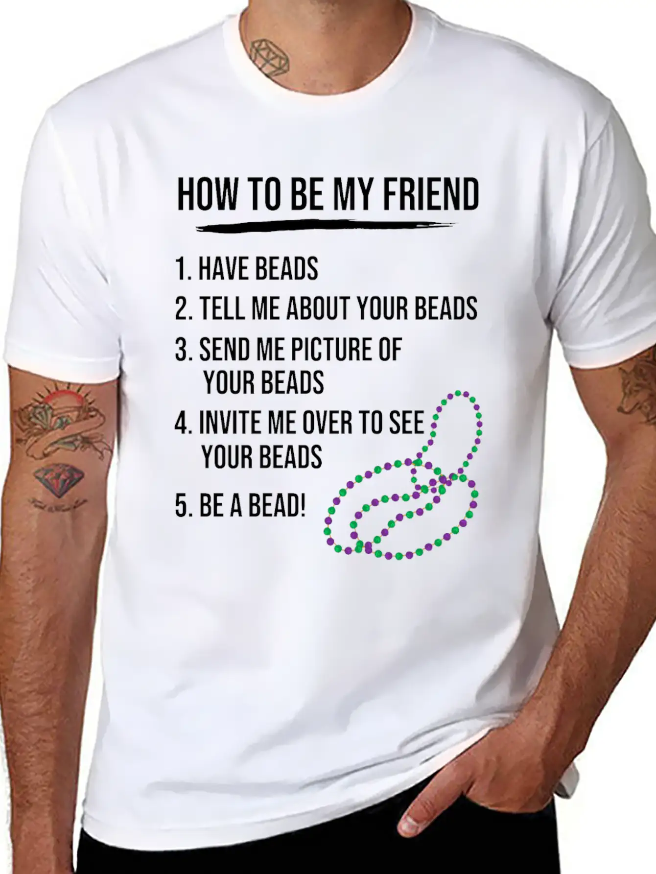 Jewelry Maker Beady Beads Beadwork Beading Classic Fit Graphic Tee For Daily Comfort – Unisex Cotton Shirt