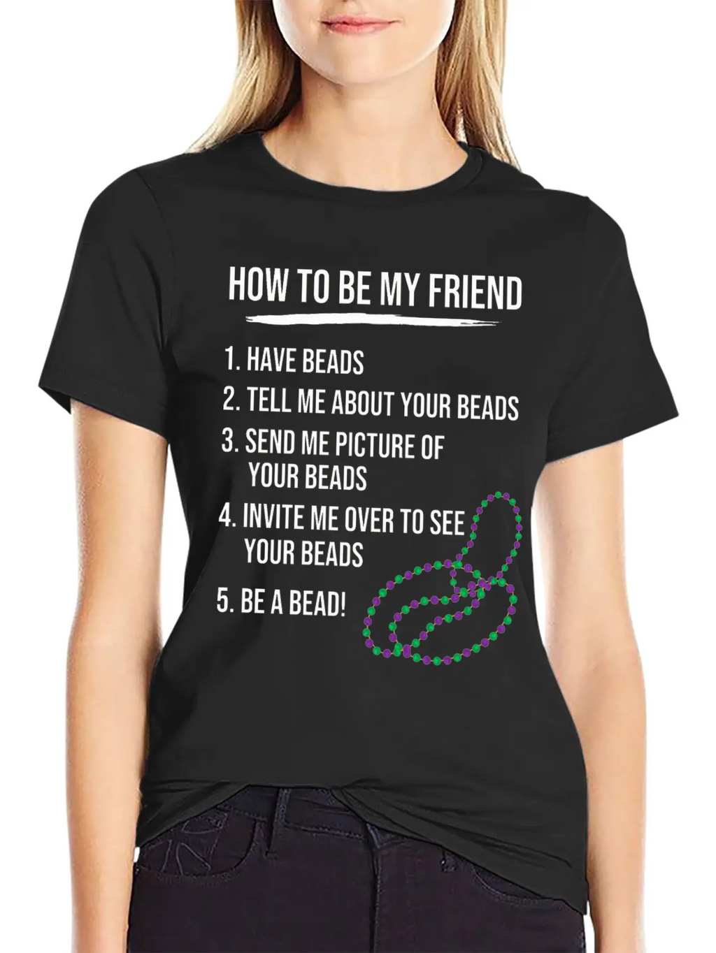 Jewelry Maker Beady Beads Beadwork Beading Classic Fit Graphic Tee For Daily Comfort – Unisex Cotton Shirt