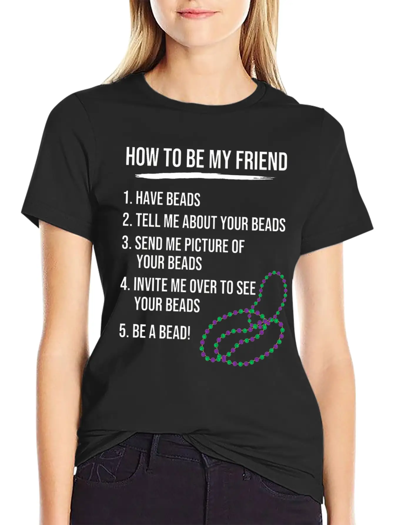 Jewelry Maker Beady Beads Beadwork Beading Classic Fit Graphic Tee For Daily Comfort – Unisex Cotton Shirt