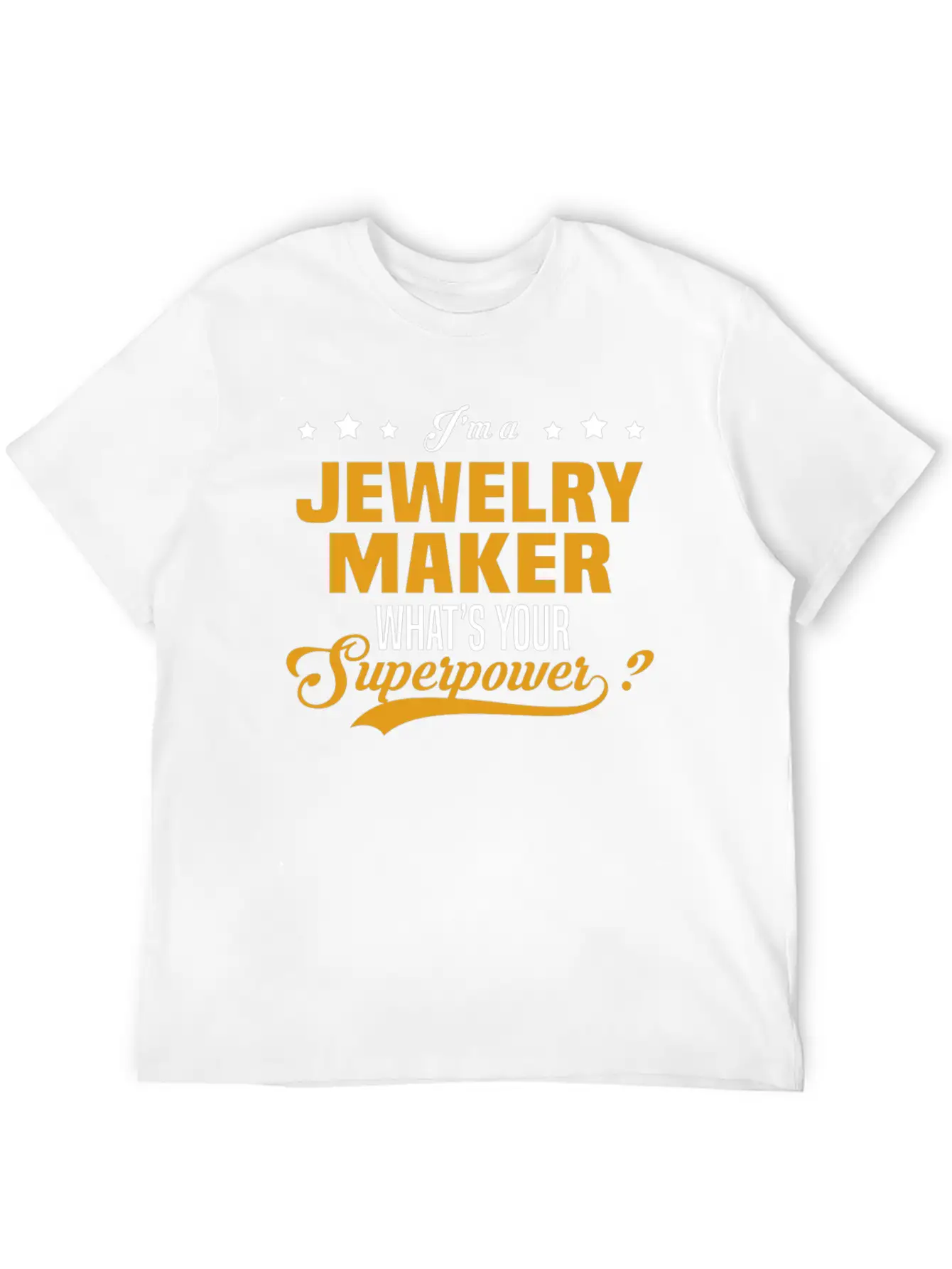Jewelry Maker Unisex Casual T-Shirt – Clean Design For Daily Comfort