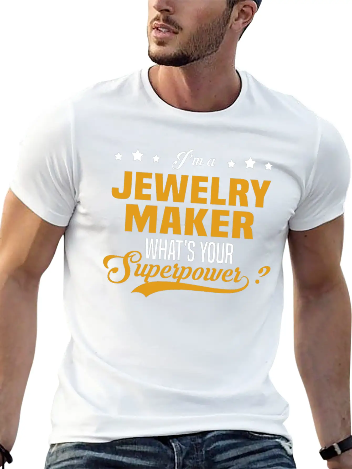 Jewelry Maker Unisex Casual T-Shirt – Clean Design For Daily Comfort