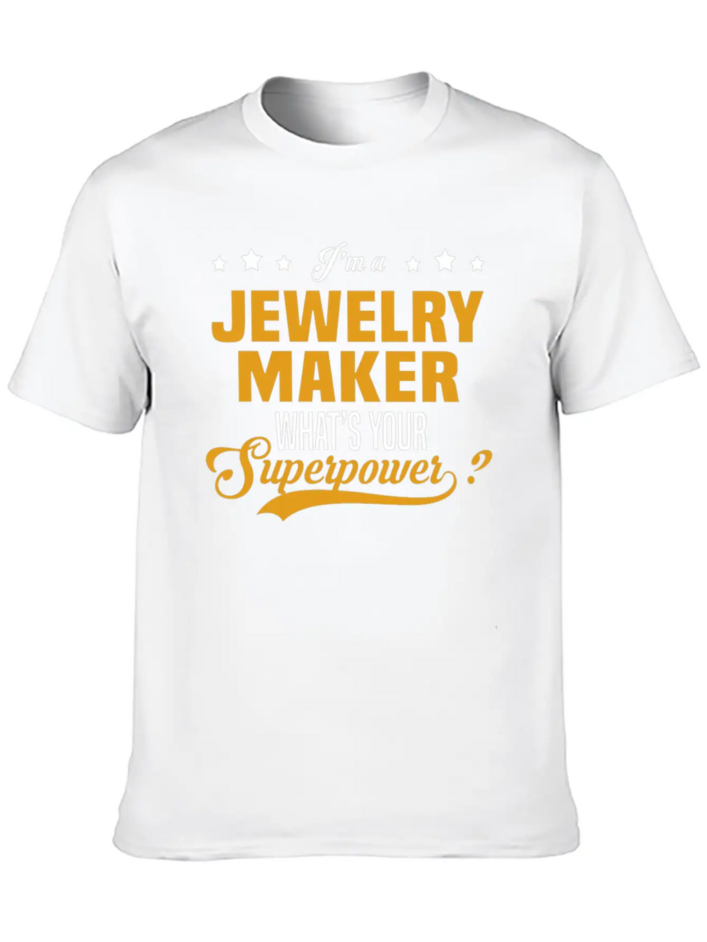 Jewelry Maker Unisex Casual T-Shirt – Clean Design For Daily Comfort