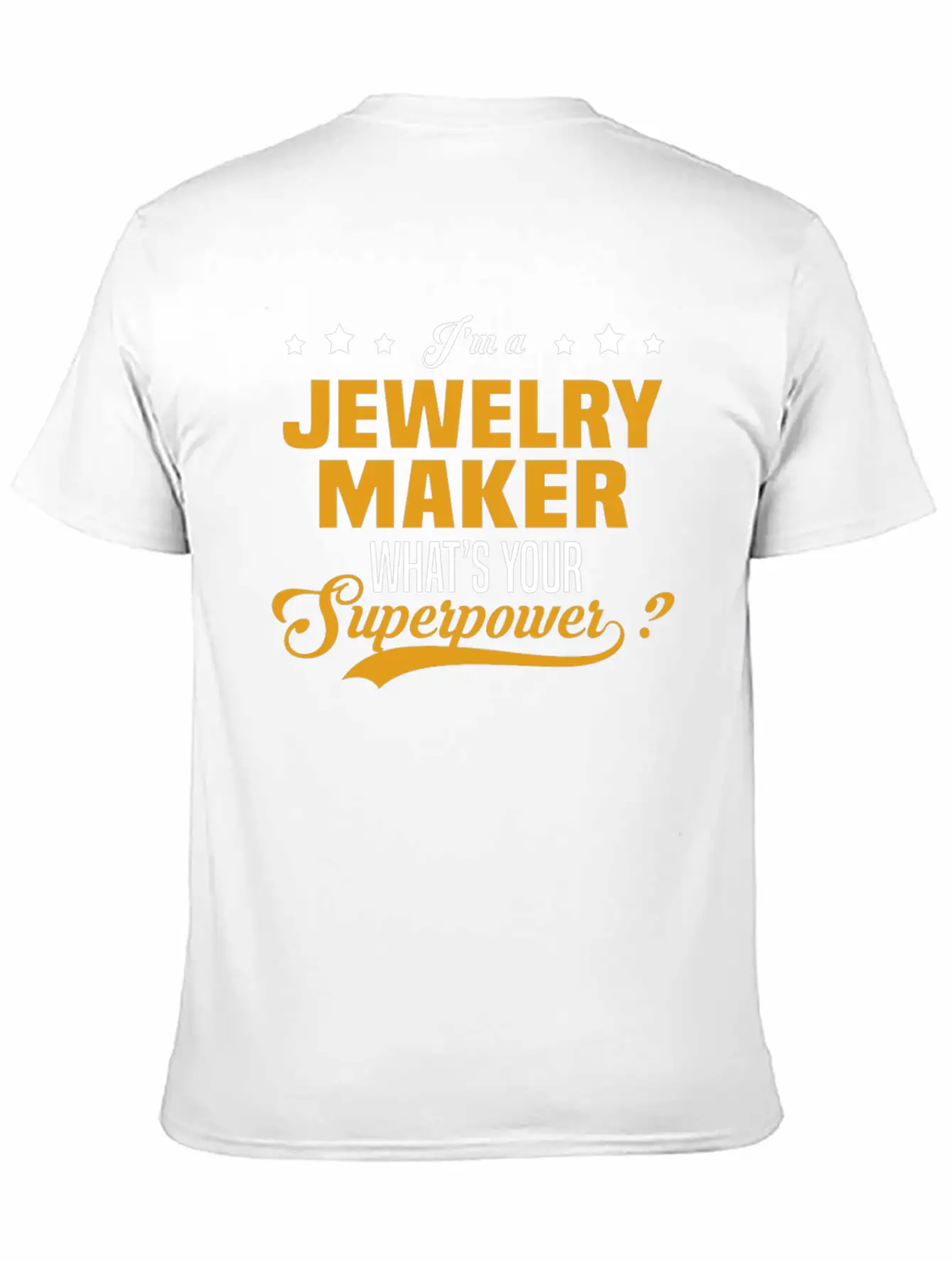 Jewelry Maker Unisex Casual T-Shirt – Clean Design For Daily Comfort