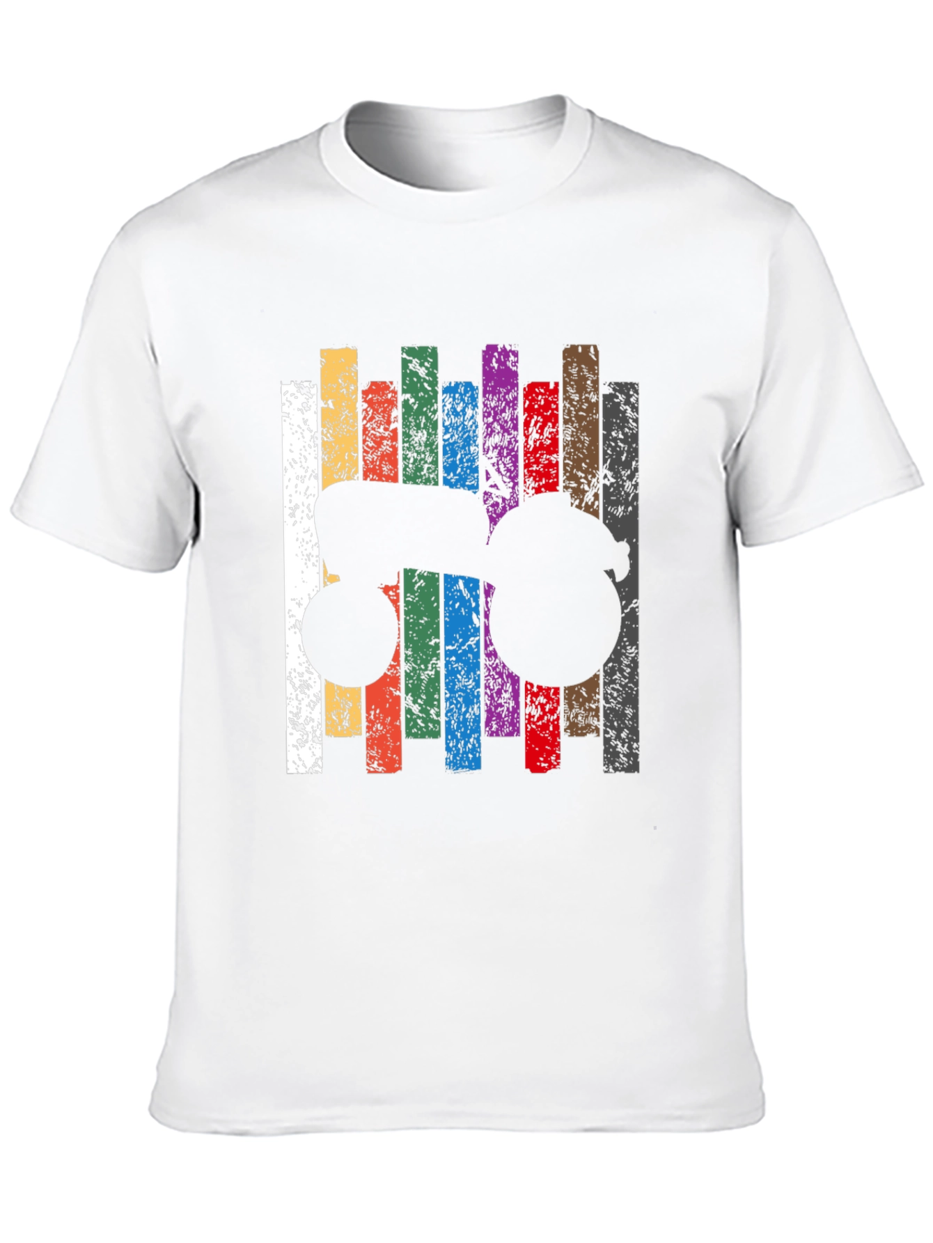 Retro Tractor Graphic Tee - Colorful Farm Shirt