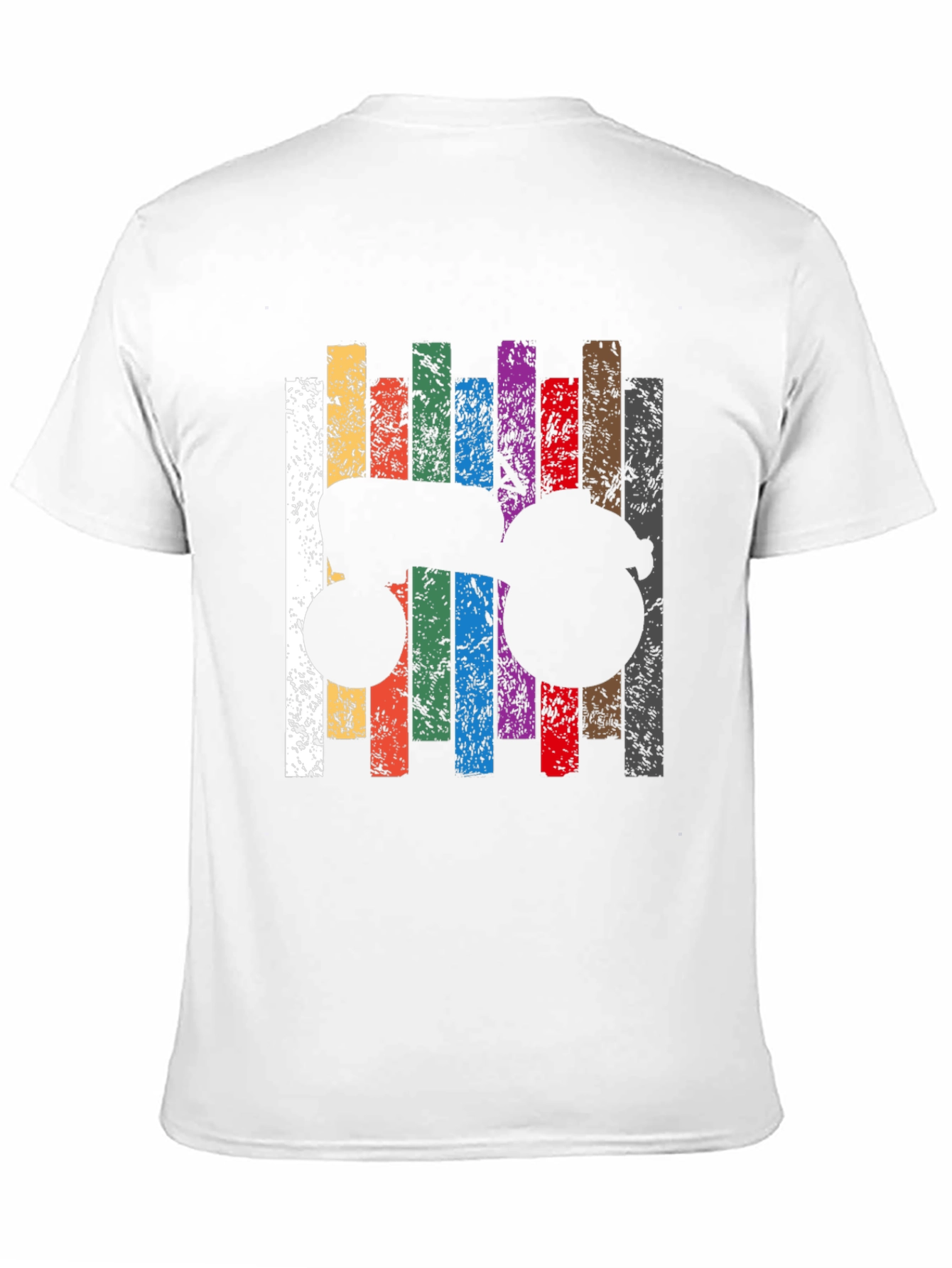 Retro Tractor Graphic Tee - Colorful Farm Shirt
