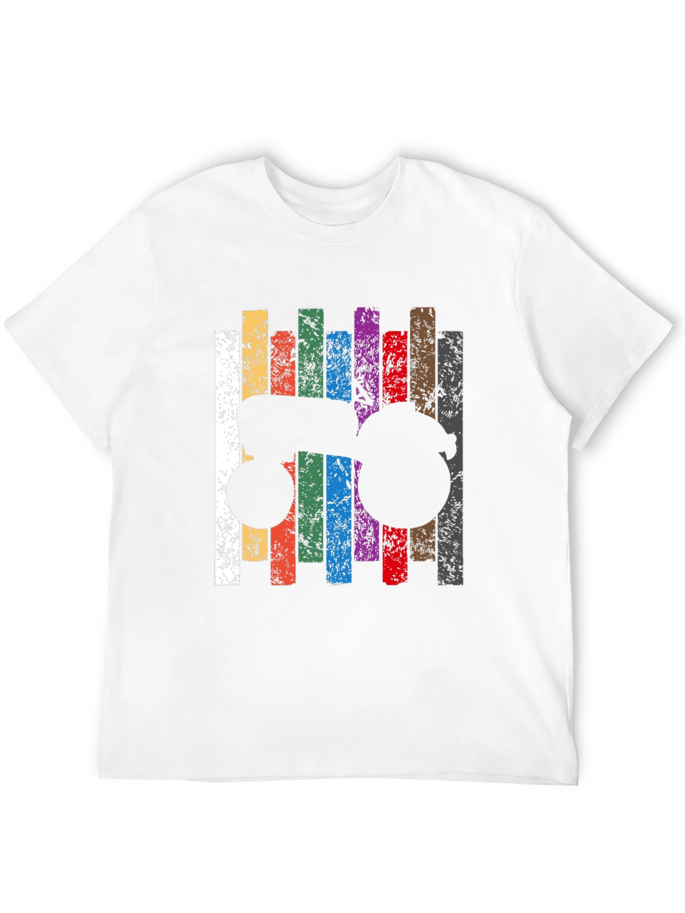 Retro Tractor Graphic Tee - Colorful Farm Shirt