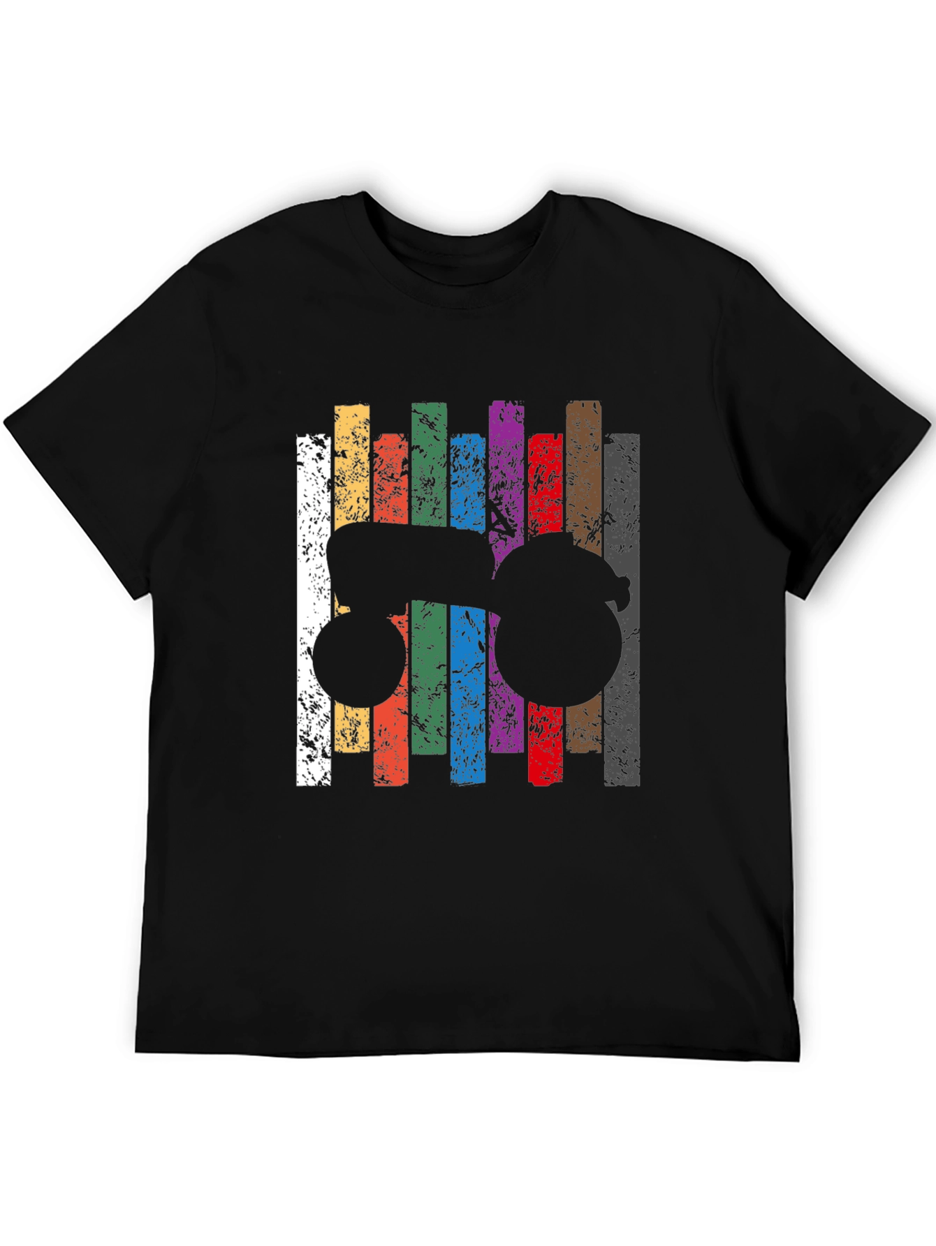 Retro Tractor Graphic Tee - Colorful Farm Shirt