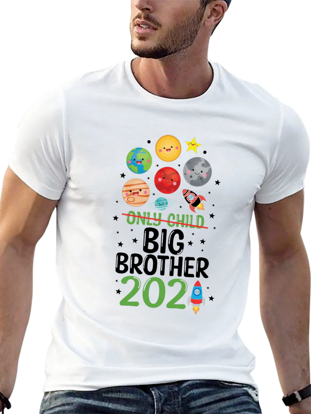 Big Brother 2024 T-Shirt Space Planets