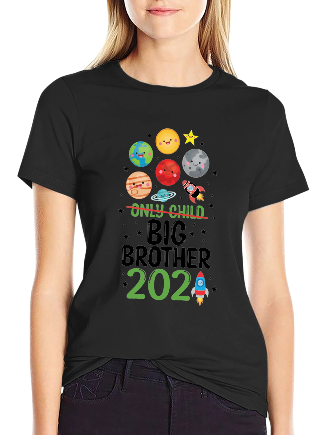 Big Brother 2024 T-Shirt Space Planets