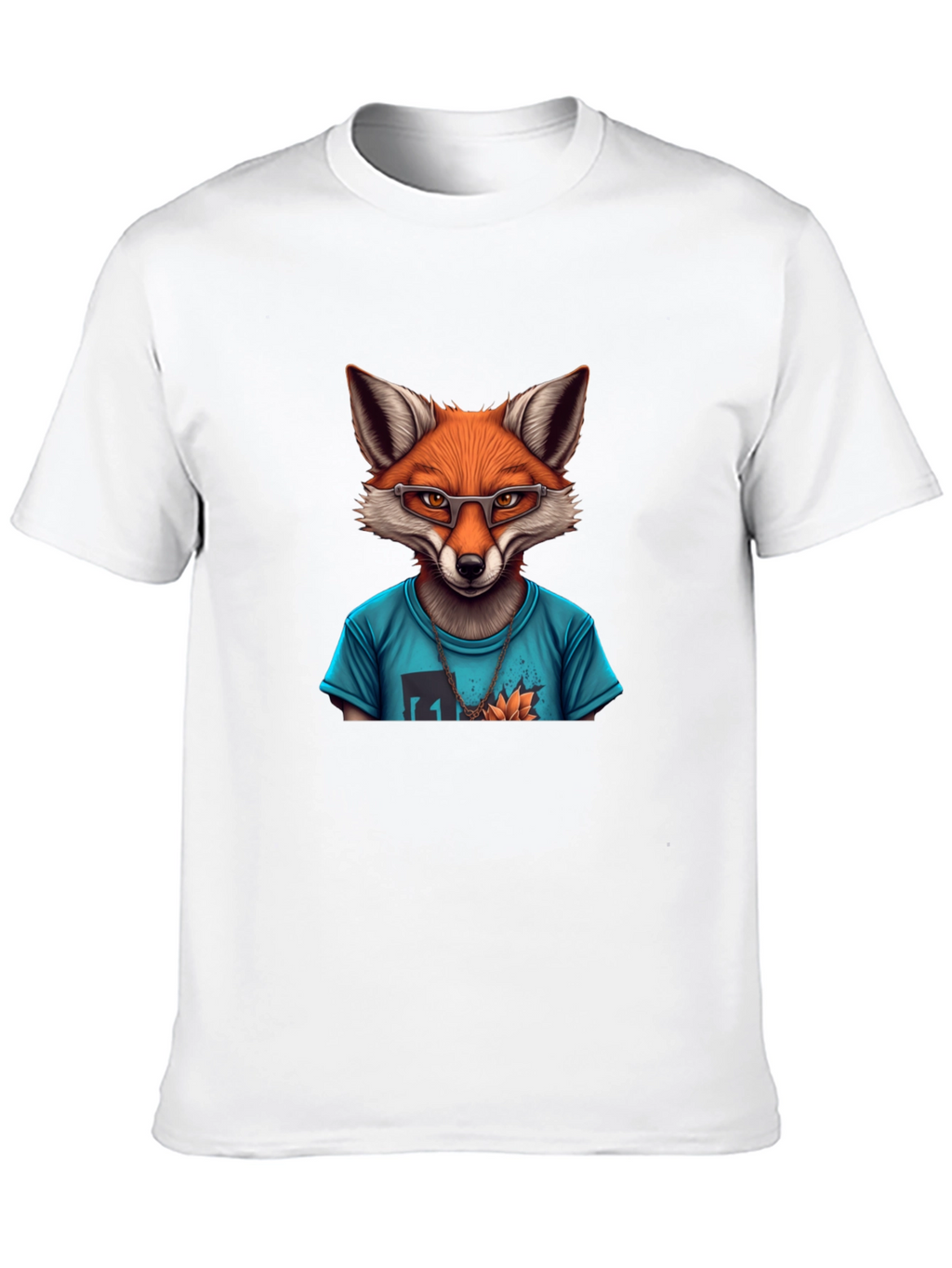 Fox Graphic T-Shirt - Mens Black Tee