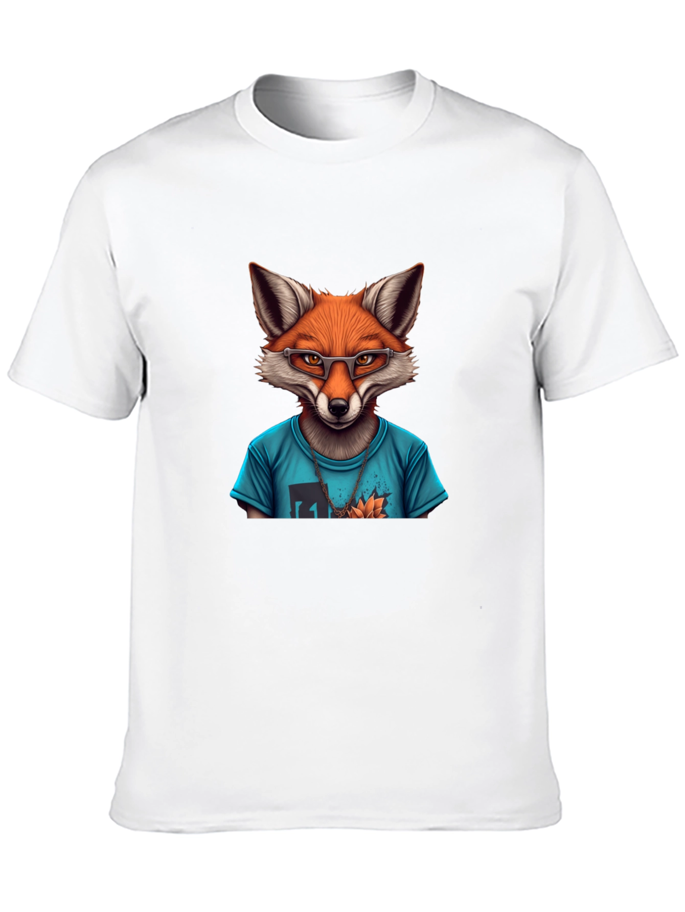 Fox Graphic T-Shirt - Mens Black Tee