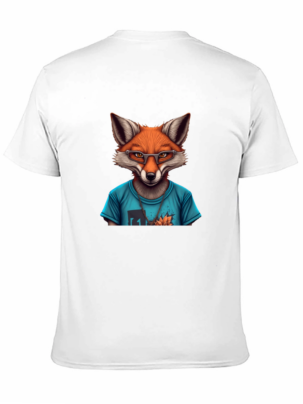 Fox Graphic T-Shirt - Mens Black Tee