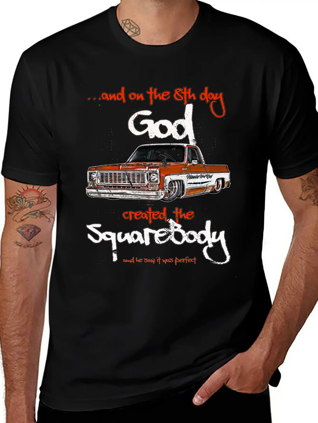 Jimmy Slammed Squarebody Truck Suburban Blazer Sil Unisex Short Sleeve Soft Cotton T-Shirt – Casual Everyday Wear
