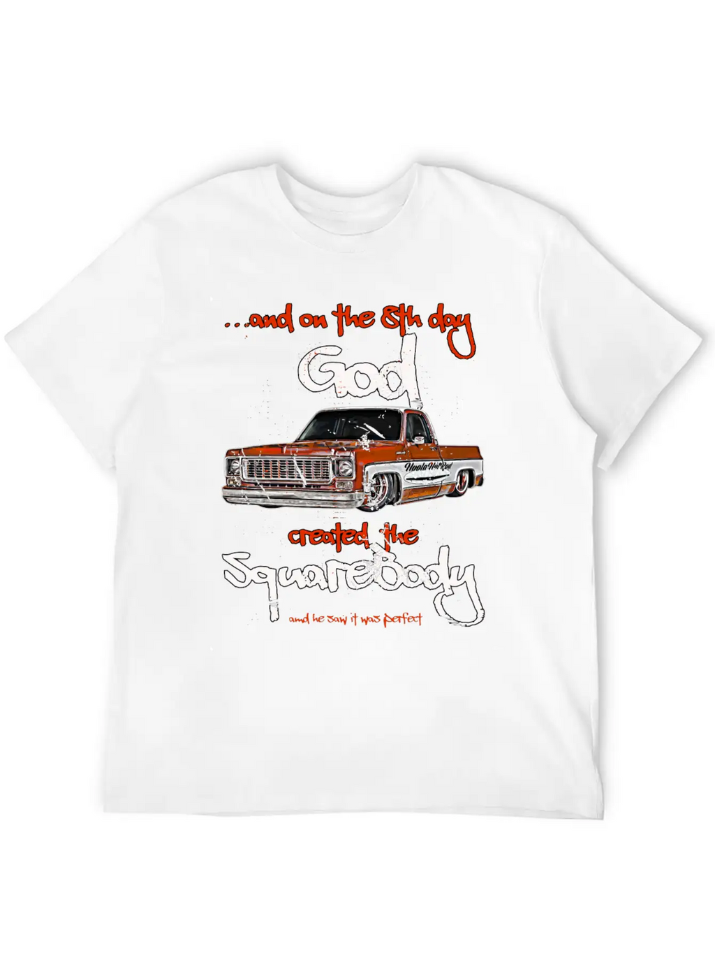 Jimmy Slammed Squarebody Truck Suburban Blazer Sil Unisex Short Sleeve Soft Cotton T-Shirt – Casual Everyday Wear