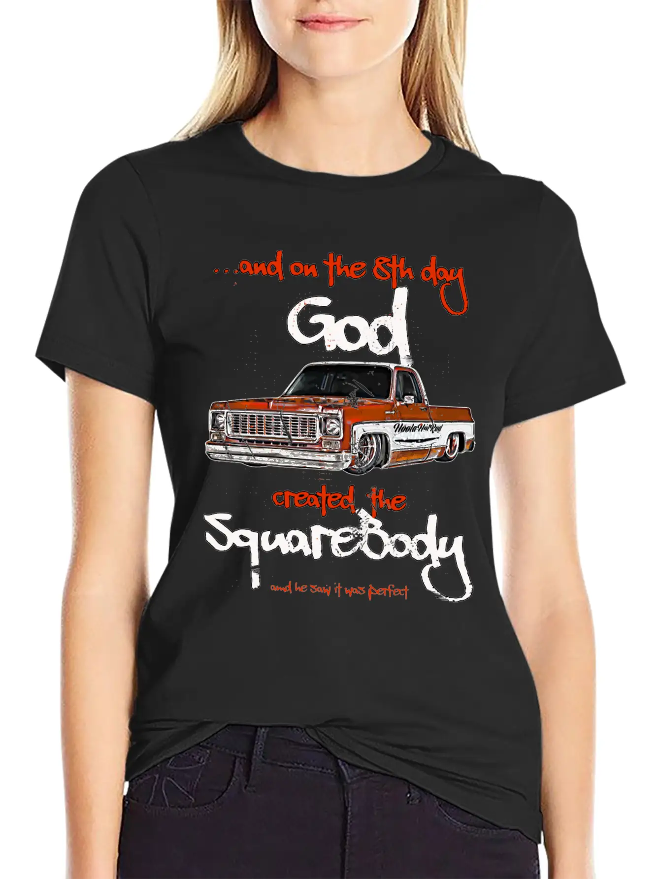 Jimmy Slammed Squarebody Truck Suburban Blazer Sil Unisex Short Sleeve Soft Cotton T-Shirt – Casual Everyday Wear