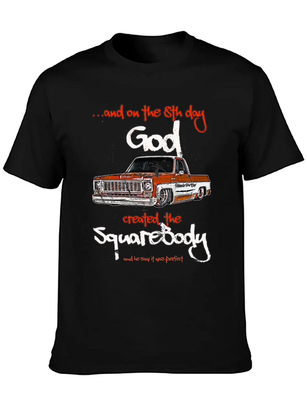 Jimmy Slammed Squarebody Truck Suburban Blazer Sil Unisex Short Sleeve Soft Cotton T-Shirt – Casual Everyday Wear