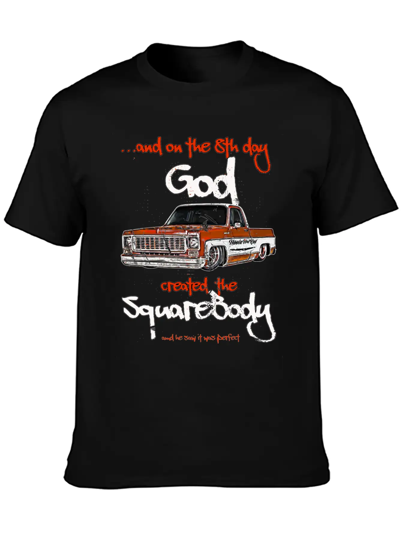 Jimmy Slammed Squarebody Truck Suburban Blazer Sil Unisex Short Sleeve Soft Cotton T-Shirt – Casual Everyday Wear