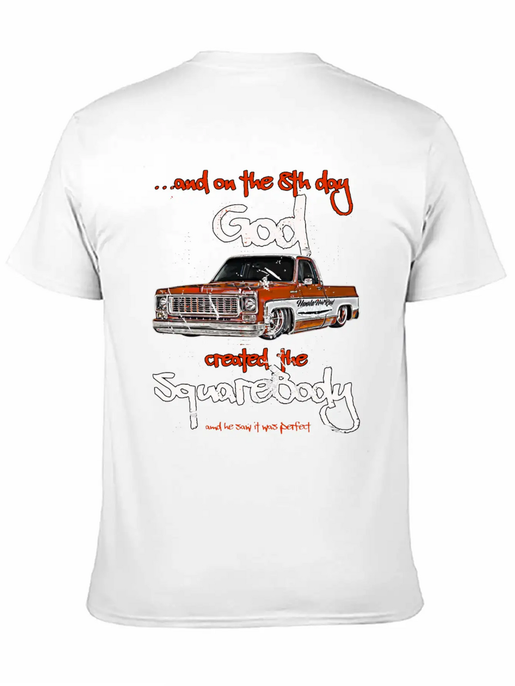 Jimmy Slammed Squarebody Truck Suburban Blazer Sil Unisex Short Sleeve Soft Cotton T-Shirt – Casual Everyday Wear
