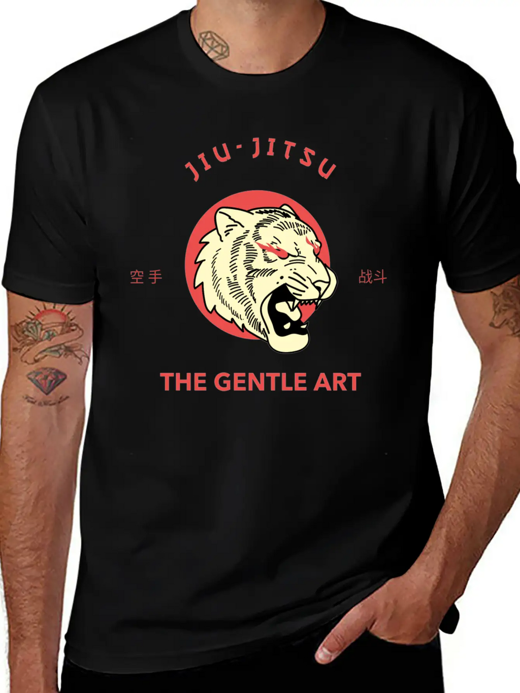 Jiu Jitsu The Gentle Art Unisex Casual T-Shirt – Clean Design For Daily Comfort