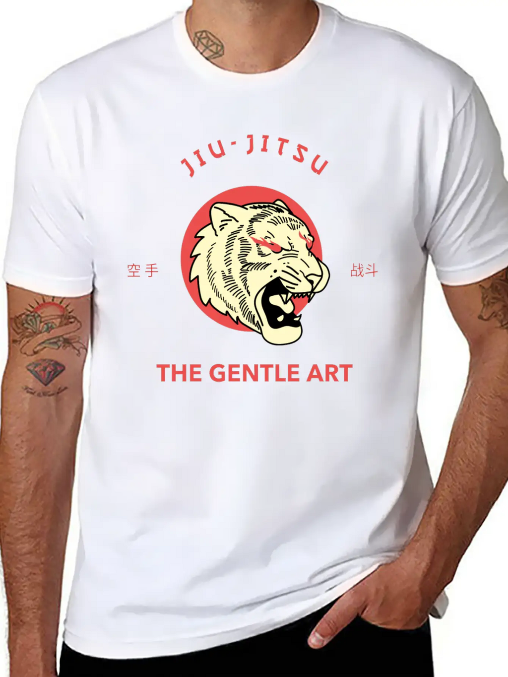Jiu Jitsu The Gentle Art Unisex Casual T-Shirt – Clean Design For Daily Comfort