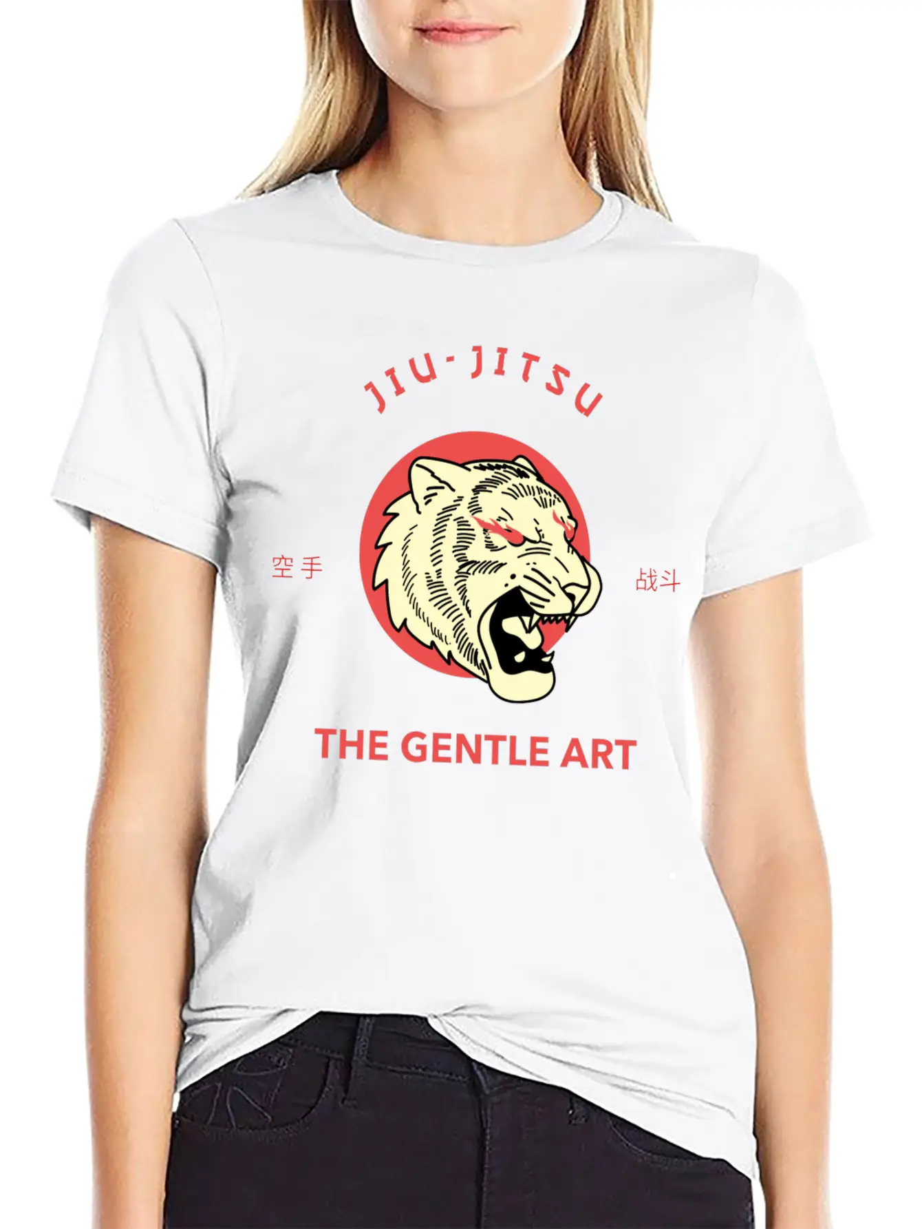 Jiu Jitsu The Gentle Art Unisex Casual T-Shirt – Clean Design For Daily Comfort