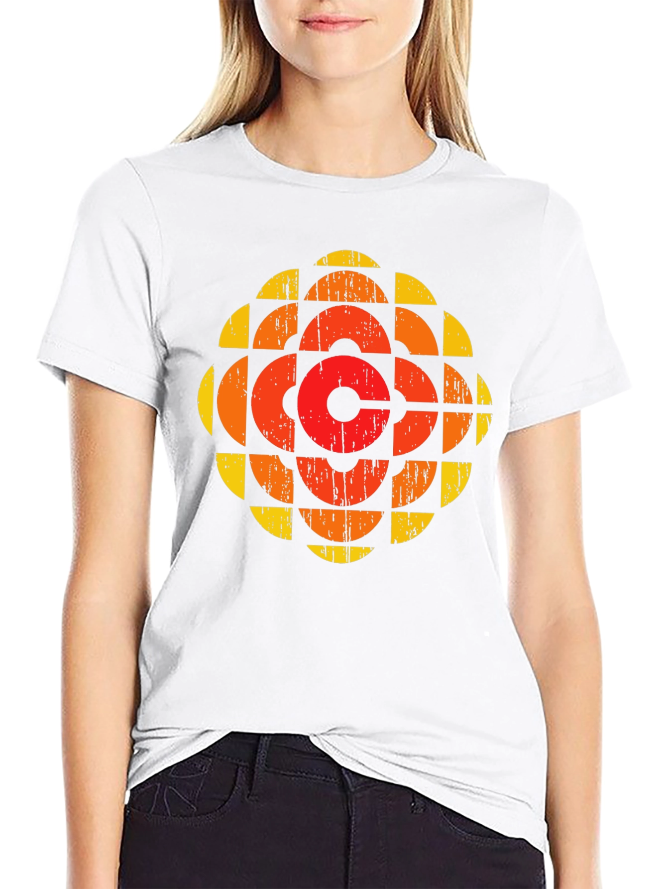 Retro CBC Logo T-Shirt - Vintage Canadian Broadcasting Tee